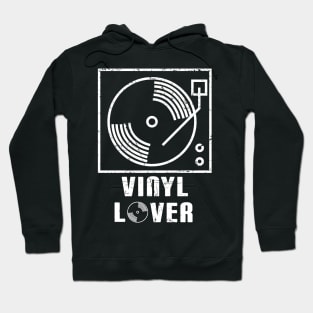 Vinyl Lover for Record Collector Hoodie